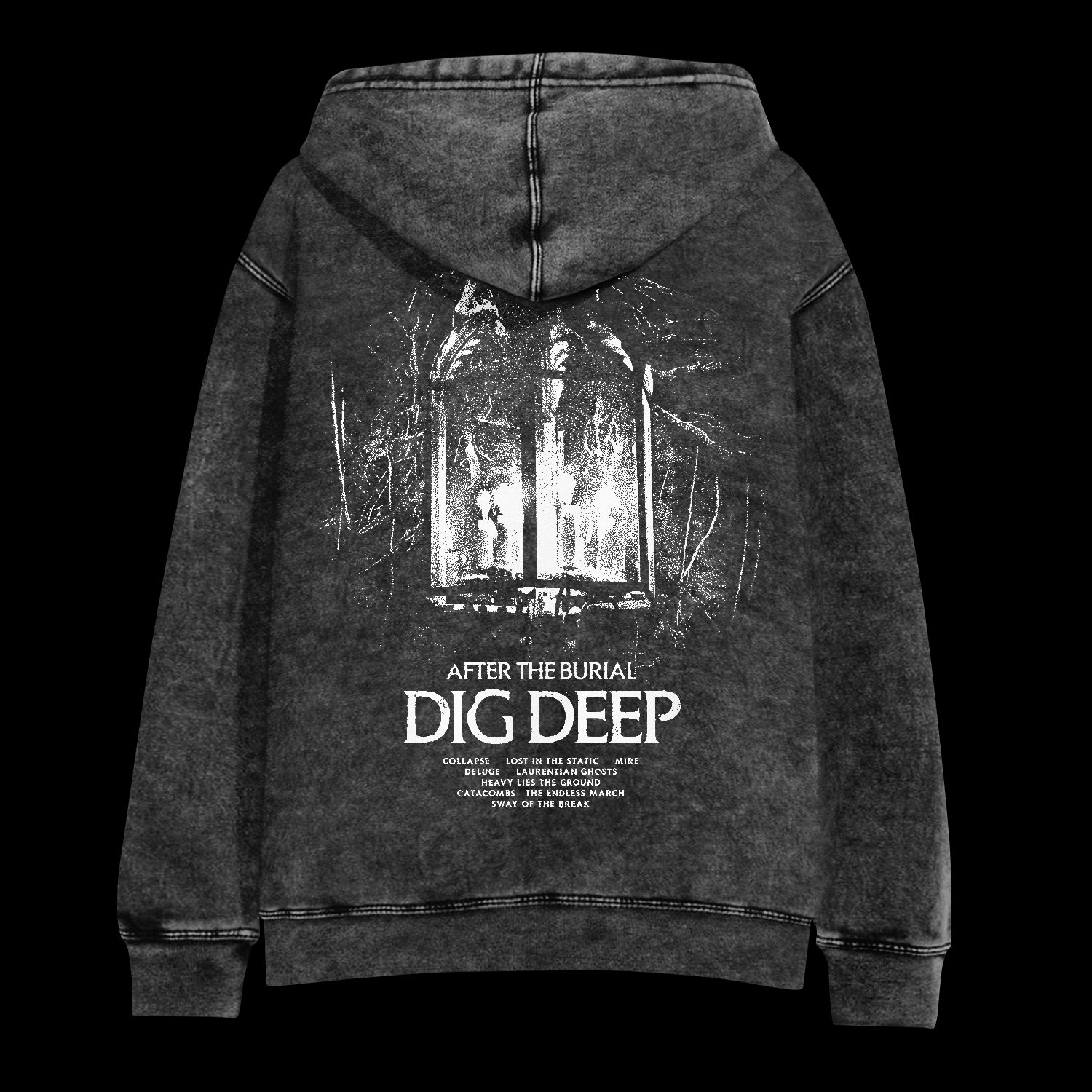 Dig Deep Album Mineral Black Pullover After The Burial